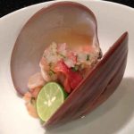 Mexican Chocolate Clam Ceviche
